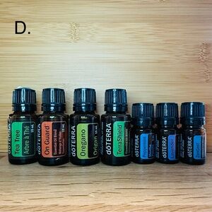 doterra: 3 × 5mL + 4 x 15mL UNOPENED Essential Oils